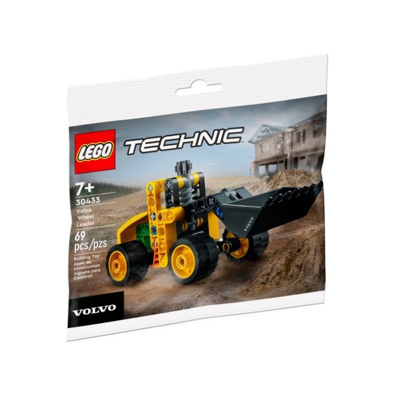 Lego Technic 30433 - Tractopelle Volvo (Polybag)