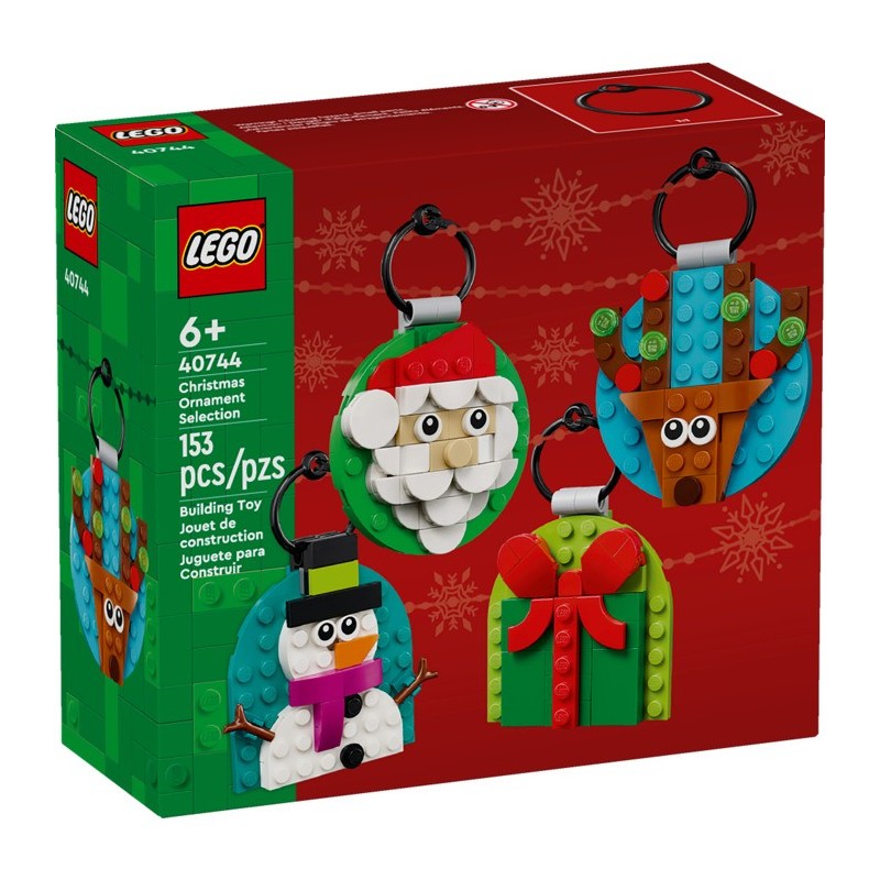 Lego Saisonnier 40744 - Sélection de décorations de Noël