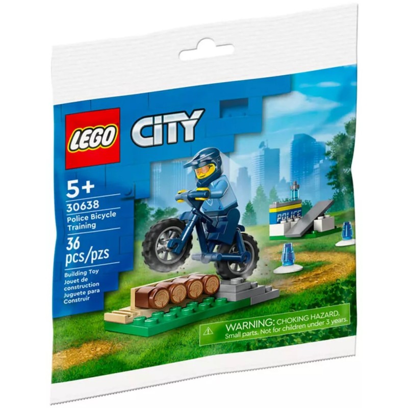 LEGO® City 30638 L'entraînement de la police à vélo Polybag | GoldenBrick