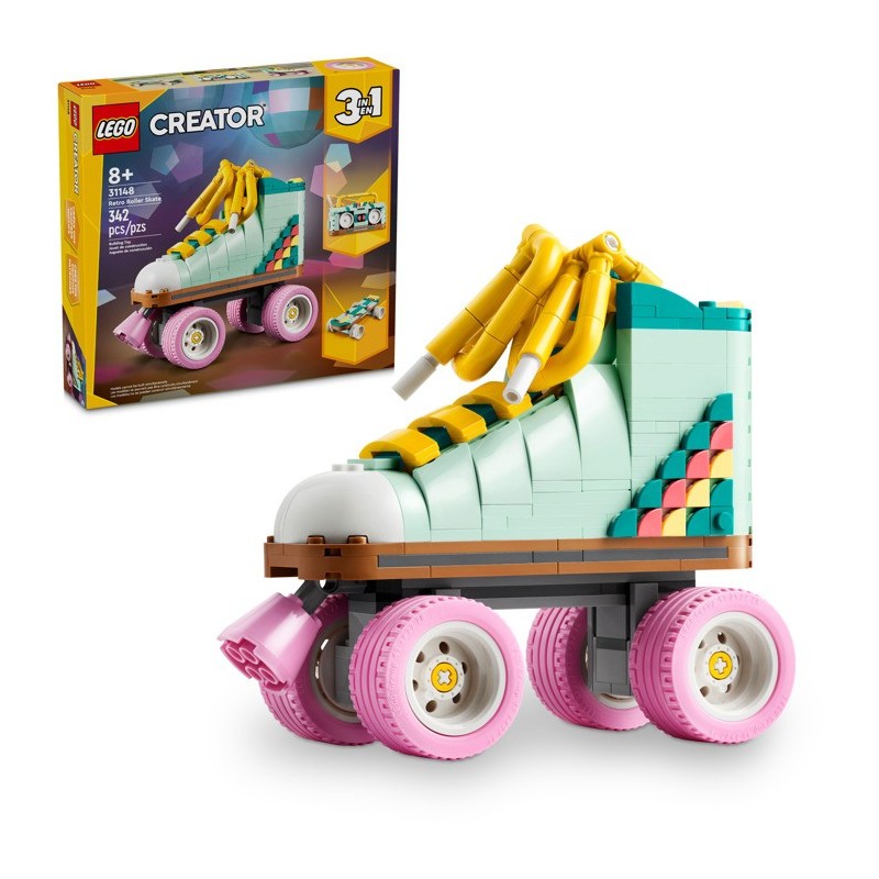 Lego CREATOR 31148 - Les patins à roulettes rétro