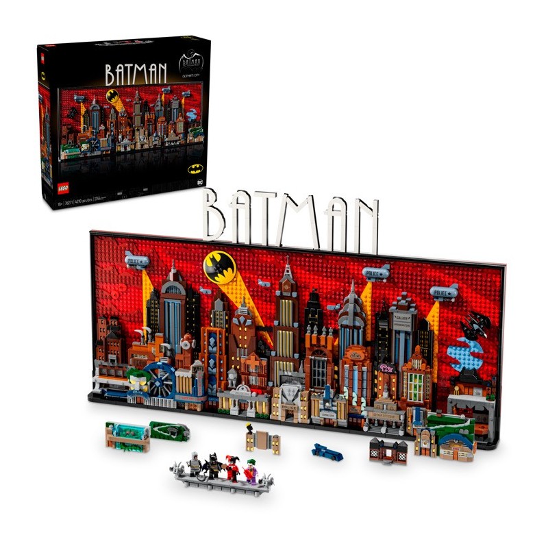 LEGO 76271 Batman: The Animated Series Gotham City | LEGO Art | Promo Lego Soldes Hiver 2026 Ete