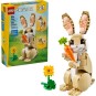 LEGO 31162 L'adorable lapin - Creator 3-en-1 - Figurine Animaux - GoldenBrick - Promo Soldes Lego Hiver 2026 Ete