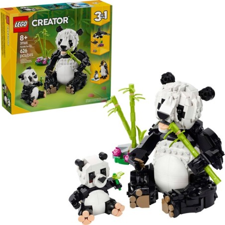 Lego Creator 31165 - Animaux sauvages : la famille de pandas