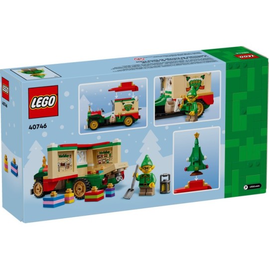 Set LEGO 40746 Camion de Noël : Idée Cadeau Décoration Fêtes - Promo Lego Soldes Hiver 2026 Ete