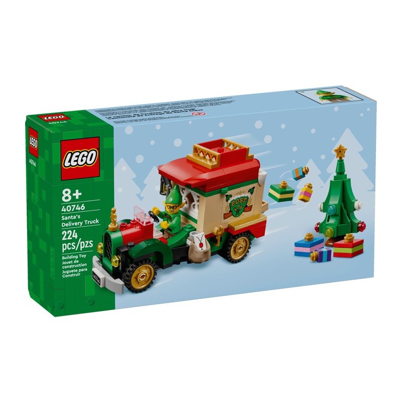 LEGO Saisonnier 40746 - Le camion de livraison du Père Noël
