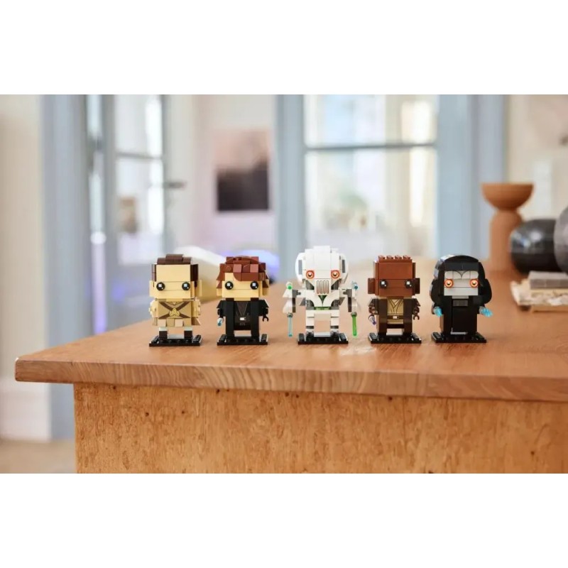 LEGO Star Wars 40796 BrickHeadz La Revanche des Sith - Figurines à construire - Soldes Promo Lego 2026