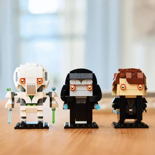 LEGO Star Wars 40796 BrickHeadz La Revanche des Sith - Figurines à construire - Soldes Promo Lego 2026