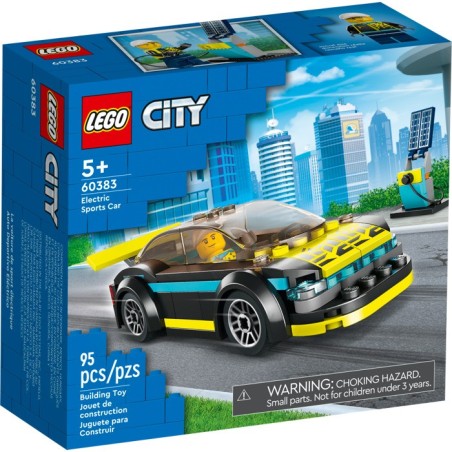 LEGO City 60383 - La voiture de sport électrique