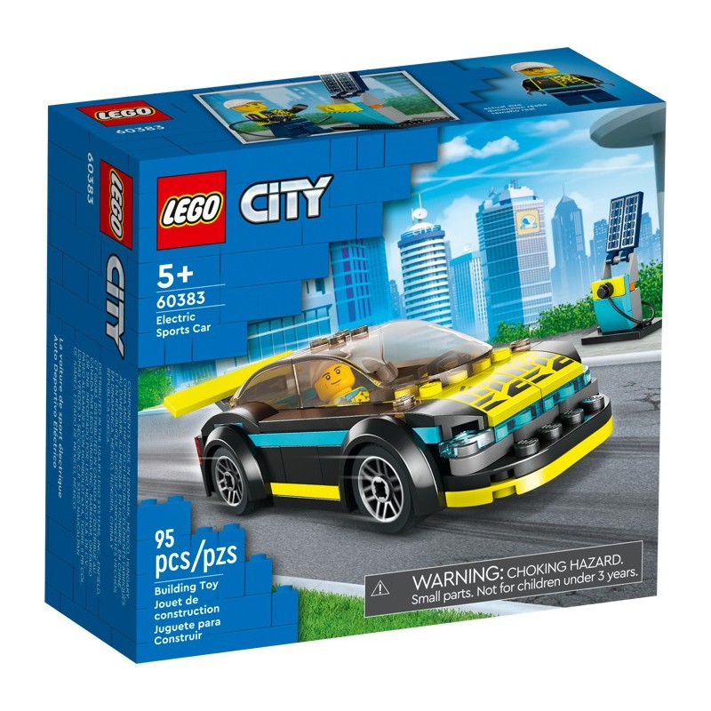 LEGO City 60383 - La voiture de sport électrique