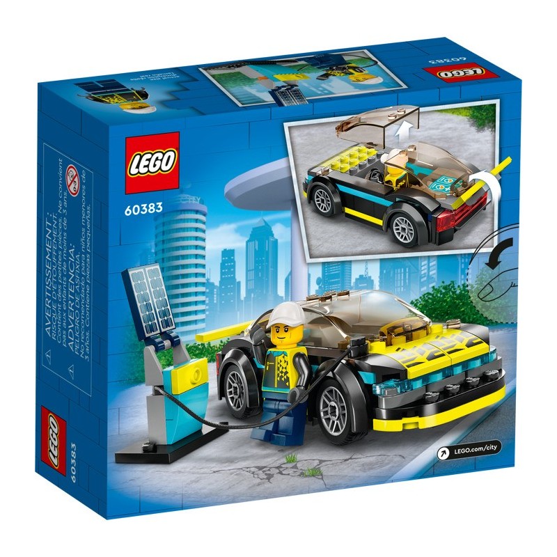 LEGO City 60383 - La voiture de sport électrique