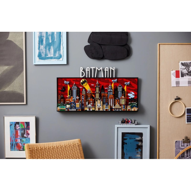 LEGO 76271 Batman: The Animated Series Gotham City | LEGO Art | Promo Lego Soldes Hiver 2026 Ete