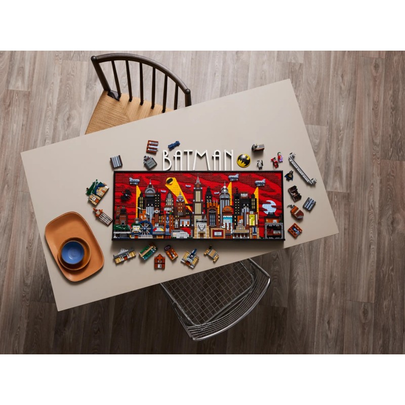 LEGO 76271 Batman: The Animated Series Gotham City | LEGO Art | Promo Lego Soldes Hiver 2026 Ete