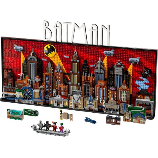 LEGO 76271 Batman: The Animated Series Gotham City | LEGO Art | Promo Lego Soldes Hiver 2026 Ete