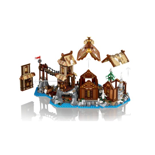 Lego  Ideas 21343 - Le Village Viking