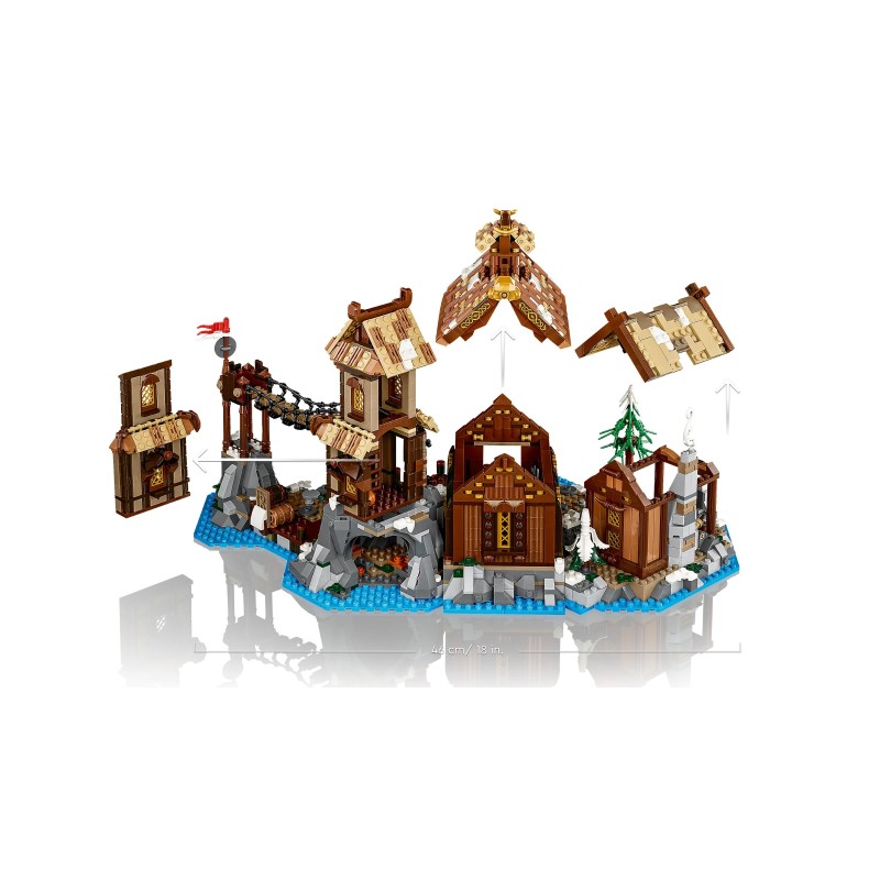 Lego  Ideas 21343 - Le Village Viking