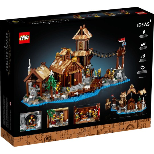 Lego  Ideas 21343 - Le Village Viking