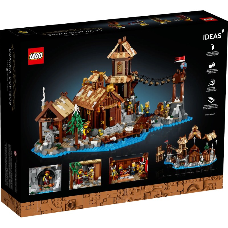 Lego  Ideas 21343 - Le Village Viking