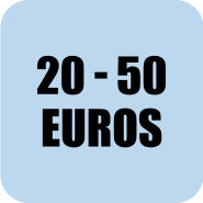 20 - 50 euros