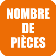 Nombre de pièces