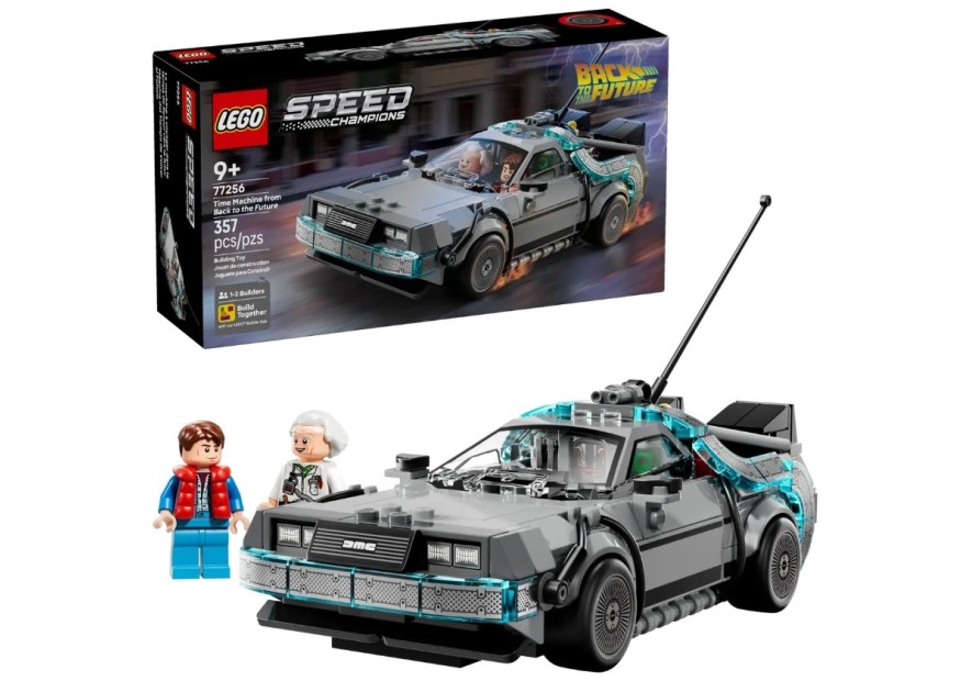 Nom de Zeus ! La mythique machine temporelle débarque en Speed Champions !