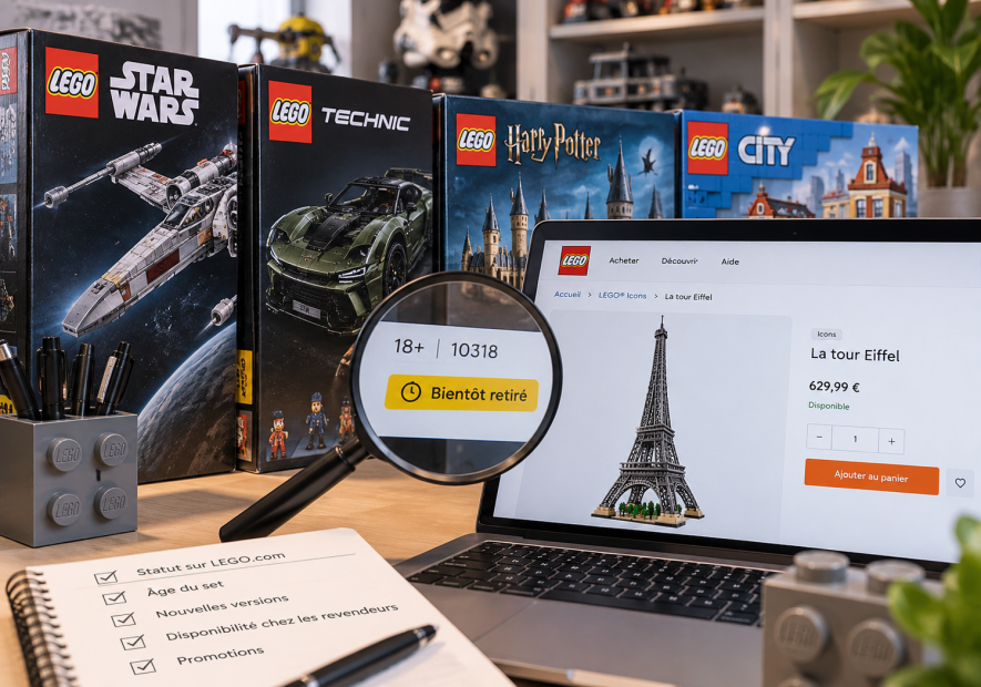 Comment savoir si un LEGO va être retiré ? Les signes à surveiller
