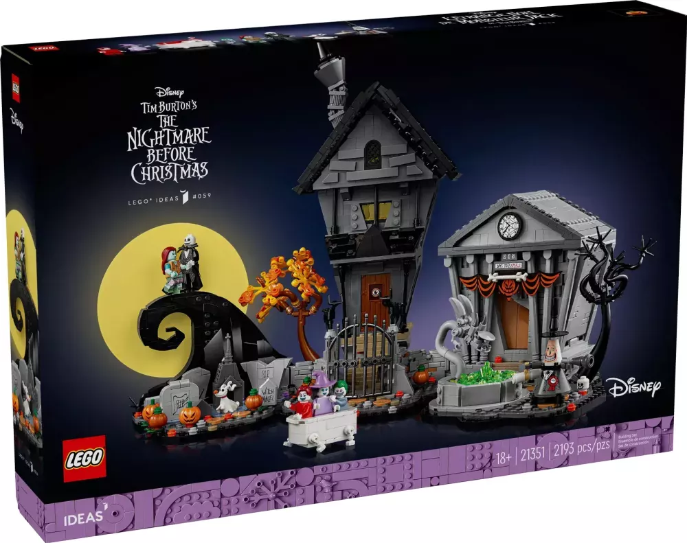 LEGO Ideas 21351 L'Étrange Noël de Monsieur Jack - Disney Tim Burton