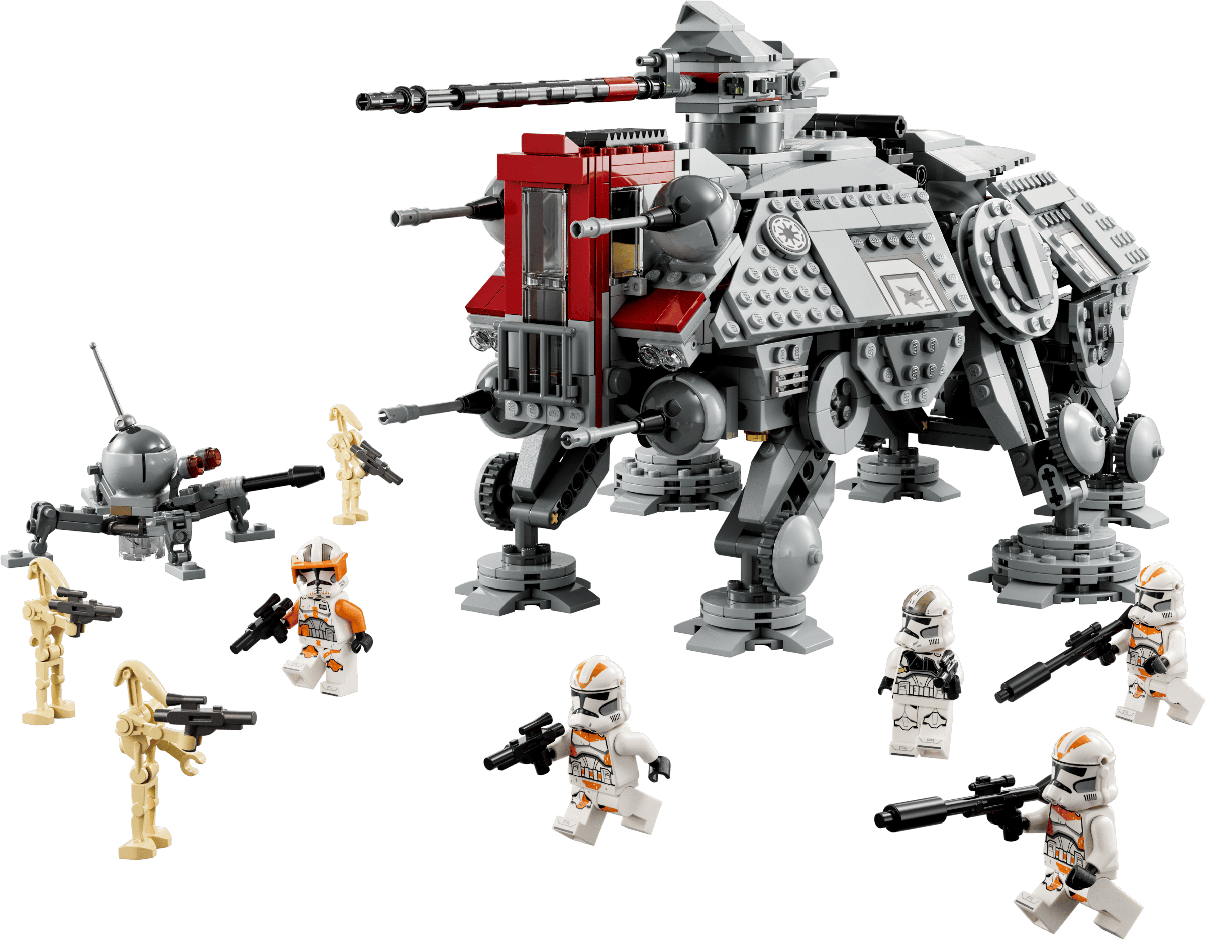 LEGO Star Wars 75337 AT-TE Walker avec Commandant Cody