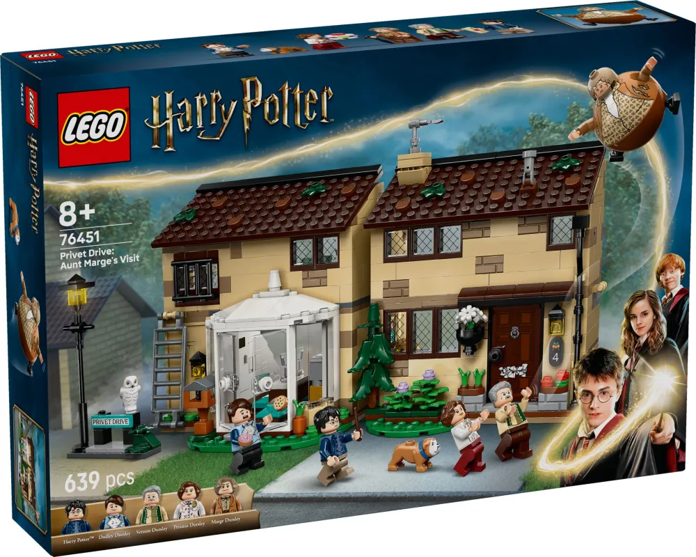 LEGO Harry Potter 76451 La Visite de Tante Marge